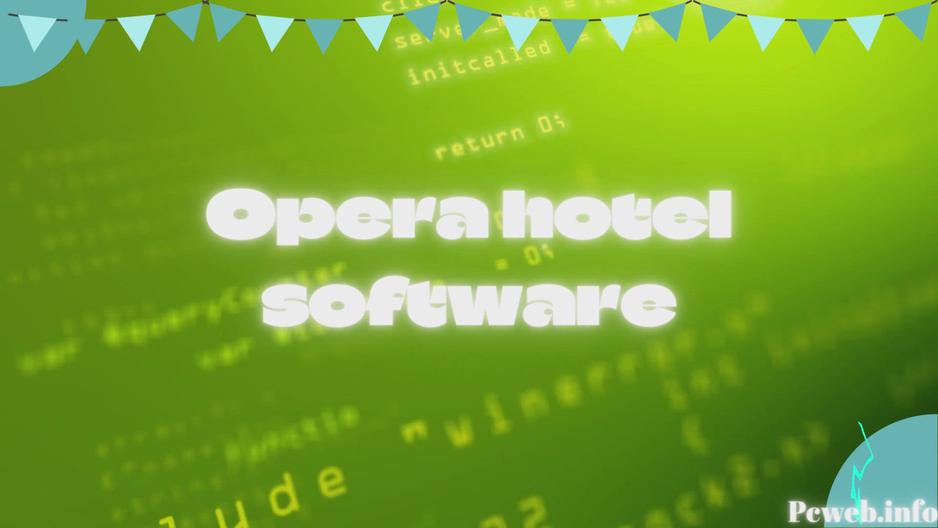 Software hotelero Opera
