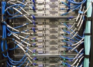 Servidores en un data center 3 Servidores en un data center