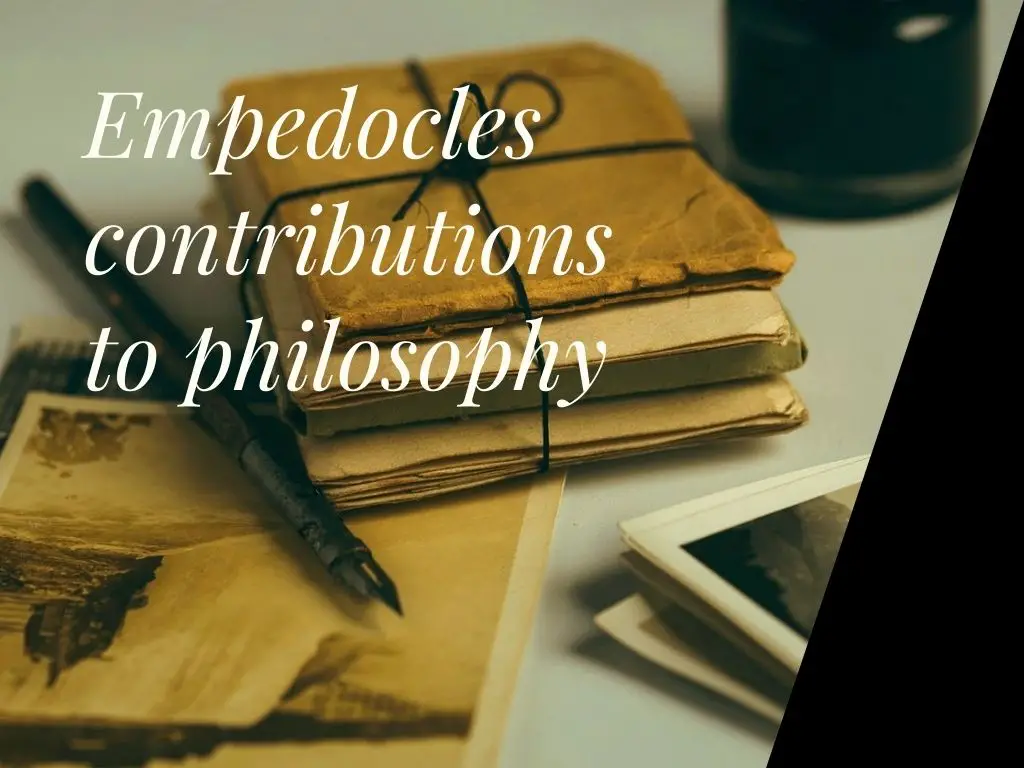 Empedocles contributions