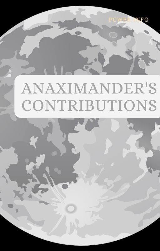 Beiträge Von Anaximander 1 BeiträGe Des Anaximenes: Zur Philosophie, Astronomie, Evolution, Geographie, Psychologie