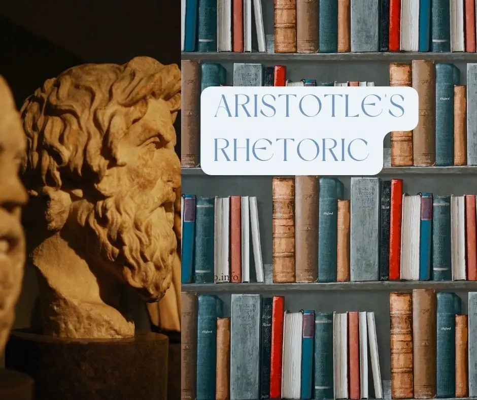 Aristoteles' retorik: Definition, resumé, trekant, analyse