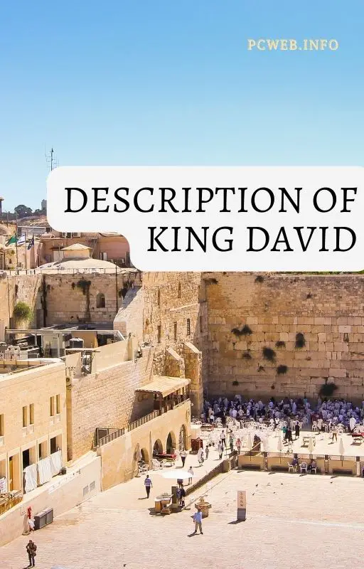 Description du roi David: Dans la Bible, Description physique, Pourquoi David Kind était-il si important ?