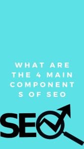 What are the 4 main components of SEO image 3 What are the 4 main components of SEO ? : technical SEO, on-page SEO, off-page SEO, Content