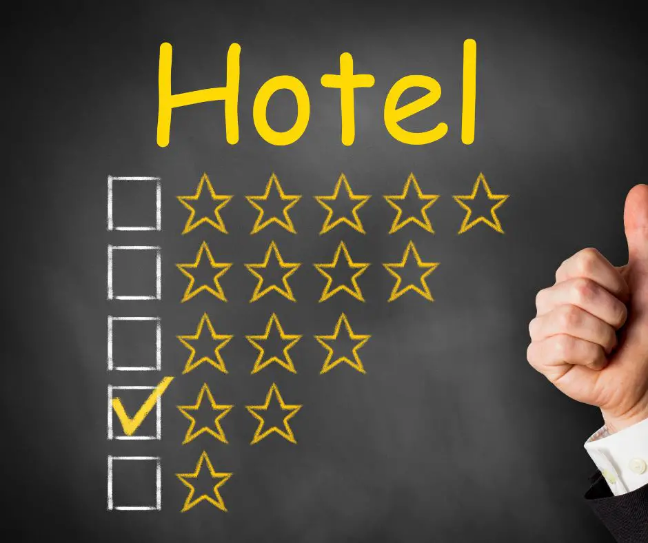 Hotel star rating