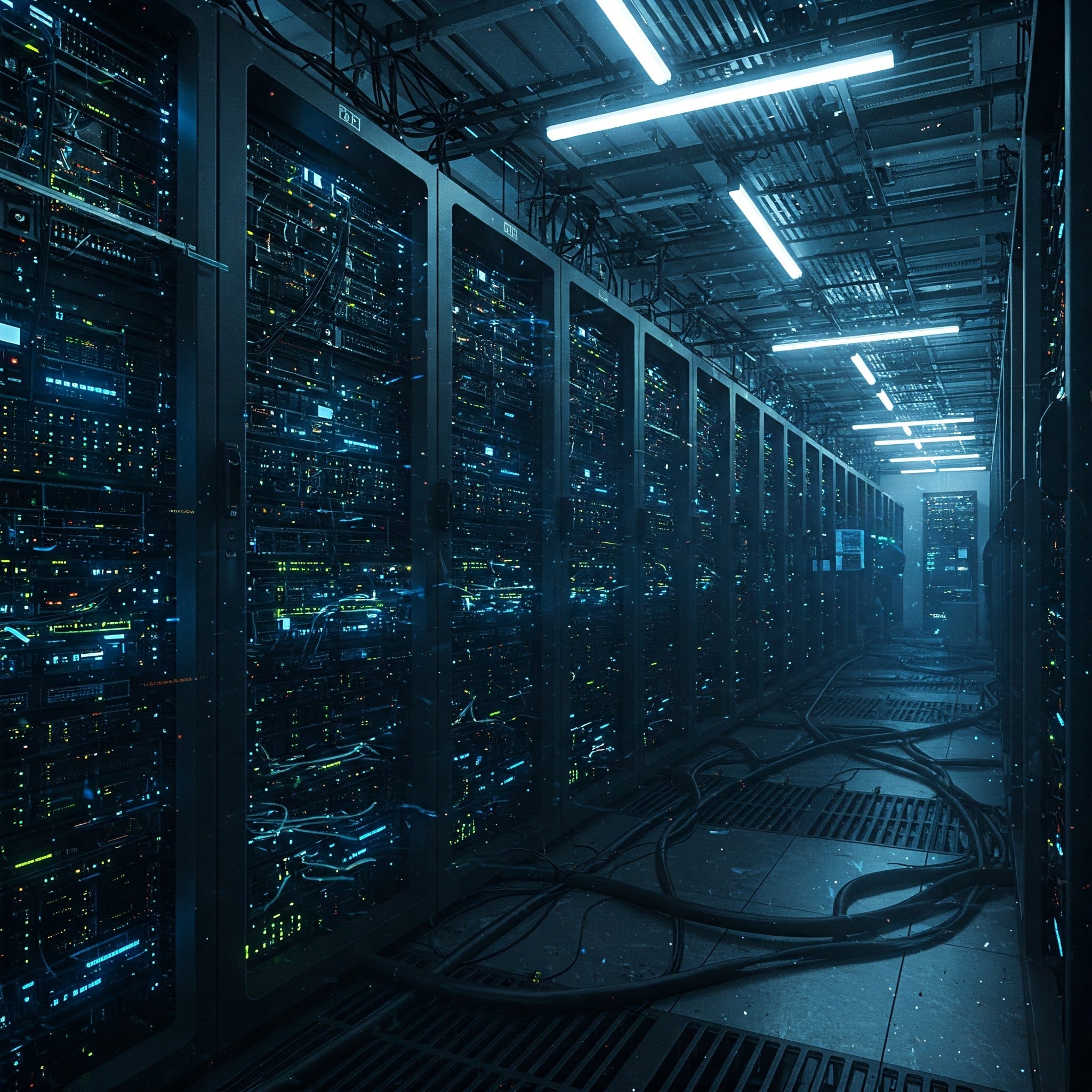 Componentes De Una Sala De Servidores