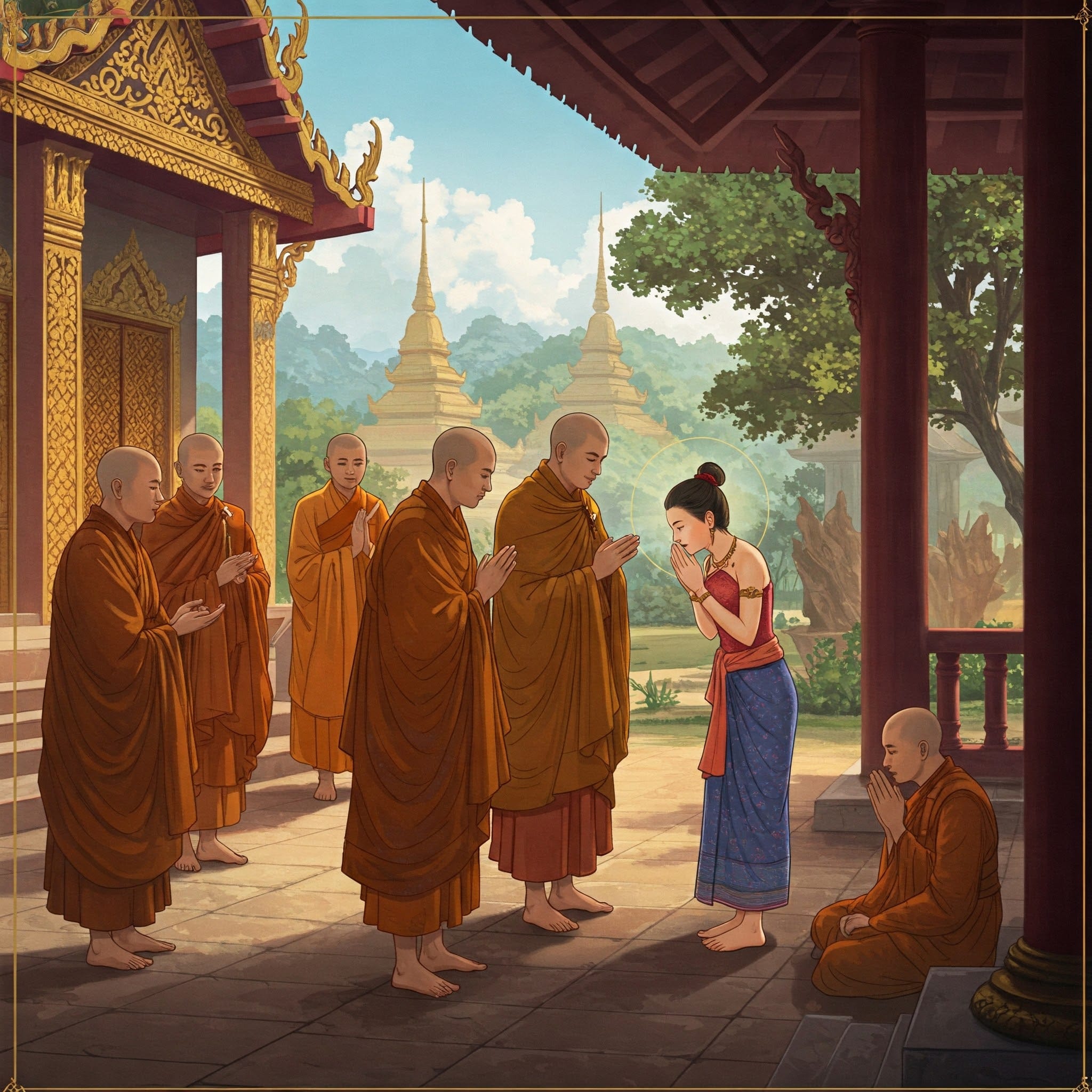 The Role Of Buddhist Monks And Masters Before Divorce