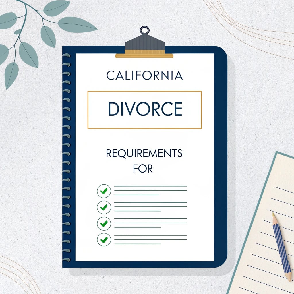 Requisitos Legales Para El Divorcio En California