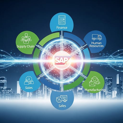 ¿Qué Es El Software Sap? ¿Cómo Funciona? Arquitectura De 3 Niveles 2 Por Qué Sap Es Tan Importante