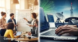 Diferencias entre comunicación y comunicaciones 3 Diferencias entre comunicación y comunicaciones